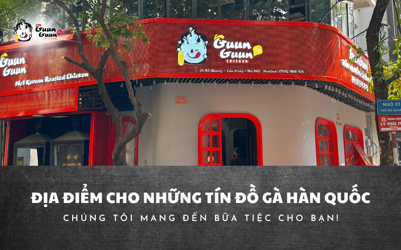 Guunguun Chicken: Party sinh nhật cực chất, món gà cực ngon 1 Guunguun Chicken: Party sinh nhật cực chất, món gà cực ngon 1