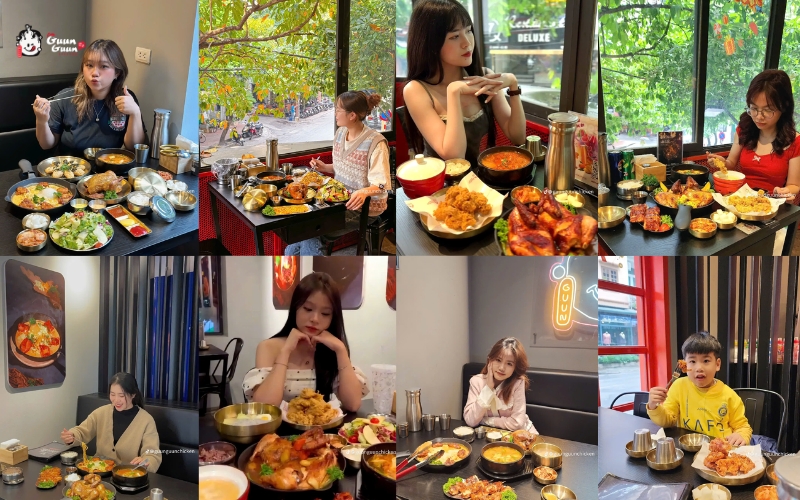 Combo gà nướng củi Hàn Quốc cho gia đình và hội bạn bè 4