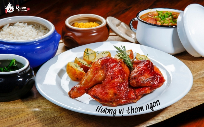 5 Điểm khác biệt của món gà nướng củi 1