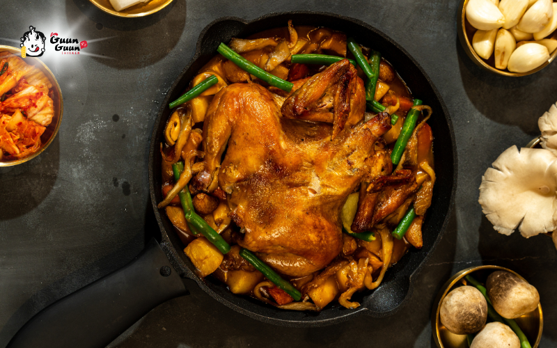 Khám phá 3 hương vị gà nướng củi độc đáo tại Guunguun Chicken 3