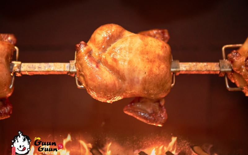 Khám phá 3 hương vị gà nướng củi độc đáo tại Guunguun Chicken 1