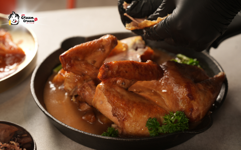 Mùa đông thêm trọn vẹn với gà nướng củi Guunguun Chicken 3