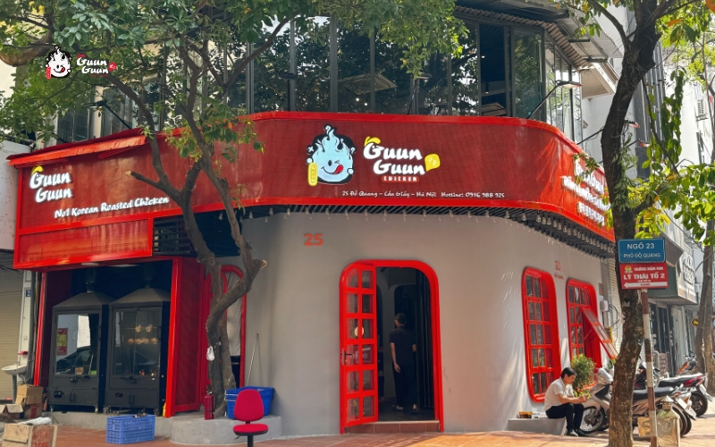 Mukbang đồ ăn Hàn Quốc review: Quán gà nướng củi GuunGuun 1 Mukbang đồ ăn Hàn Quốc review: Quán gà nướng củi GuunGuun 1