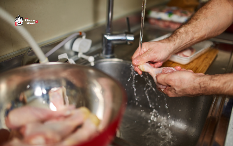 Cách làm gà nướng củi Hàn Quốc thơm ngon chuẩn vị 3