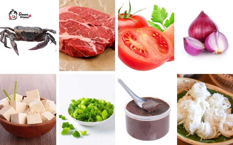 Cách làm lẩu riêu cua bắp bò 2